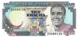 ZAMBIE 1989  10 Kwacha - P.31a   Neuf UNC - Zambie