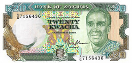 ZAMBIE 1991  20 Kwacha - P.32b   Neuf UNC - Zambie