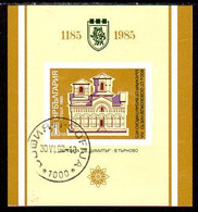 BULGARIA 1985 Liberation From Byzantium Block Used.  Michel Block 160 - Usados