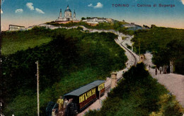 TORINO   ( ITALIE )  COLLINA DI SURGA - Trasporti