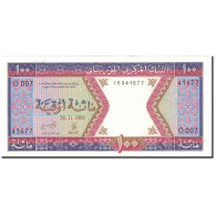 Billet, Mauritanie, 100 Ouguiya, 1985, 1985-11-28, KM:4c, NEUF - Mauritanië