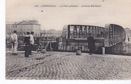 Le Pont Glissant De Cherbourg. - Ponts