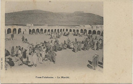 FOUM-TATAHOUINE.-  ALGERIE- LE MARCHE -  1918 - Otros & Sin Clasificación