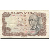 Billet, Espagne, 100 Pesetas, 1970-11-17, KM:152a, TB+ - 100 Peseten