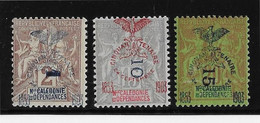 Nouvelle Calédonie N°81,85/86 - Neufs * Avec Charnière - TB - Unused Stamps