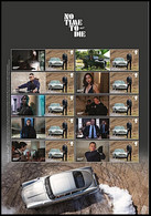 GROSSBRITANNIEN GRANDE BRETAGNE GB 2020 JAMES BOND NO TIME TO DIE COLLECTORS SMILLER ASTON MARTIN DB5-SKYFALL SG MS433b - Sheets, Plate Blocks & Multiples