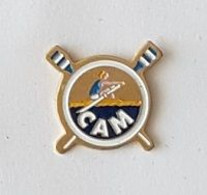 Pin's  Sport  AVIRON  C A M - Aviron