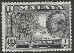 Kedah (Malaysia). 1959-62 Sultan Abdul Halim Shah. 1c MH. SG 104 - Kedah