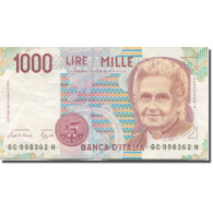 Billet, Italie, 1000 Lire, 1990-1994, 1990, KM:114a, TTB+ - 1000 Lire