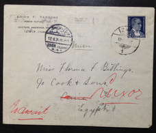 TURKEY, Circulated Cover To Egypt, 1935 - Covers & Documents