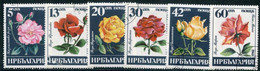 BULGARIA 1985 Roses  Used  Michel 3373-78 - Usados