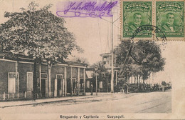 Guayaquil Resguardo Y Capitania  P. Used To La Ferté Bernard Sarthe - Ecuador