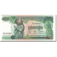 Billet, Cambodge, 500 Riels, 1973-1975, Undated (1973-75)., KM:16b, NEUF - Cambodja