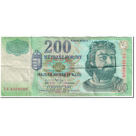 Billet, Hongrie, 200 Forint, 2004, Undated (2004), KM:187d, TB - Hungary
