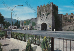 CARTOLINA  RIETI ,LAZIO,PORTA D"ARCI (SEC.XIII),ANIMATA,RELIGIONE,MEMORIA,STORIA,CULTURA,BELLA ITALIA,NON VIAGGIATA, - Rieti