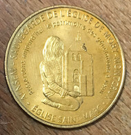 60 ÉGLISE SAINT-MARC DE MORY-MONTCRUX MÉDAILLE MONNAIE DE PARIS 2010 JETON TOURISTIQUE MEDALS COINS TOKENS - 2010