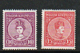 Krönung Von Königin Zita Und König Karl IV - Satz Komplett - Unused Stamps