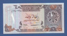 QATAR - P.14a – 1 RIAL nd (1996) - UNC - (microprint On Security Thread: QATAR MONETARY AGENCY) - Qatar