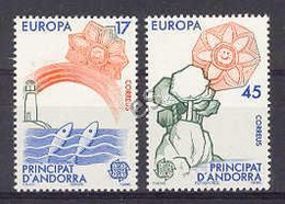 Andorre Esp 1986. Europa. Yv 178-79 (**) - Ungebraucht