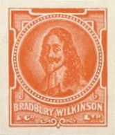 GREAT BRITAIN King Charles Orange ESSAY Ungum. - Essays, Proofs & Reprints