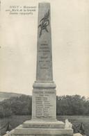 CPA FRANCE 89 "Soucy, Monument Aux Morts" - Soucy