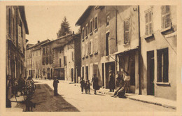 CPA FRANCE 38 "Chatonnay, Rue Prinicpale" - Châtonnay