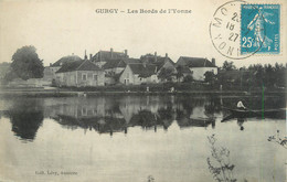 CPA FRANCE 89 "Gurgy, Les Bords De L'Yonne " - Gurgy