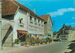 CPSM FRANCE 89 "Flogny, Hôtel De La Poste " - Flogny La Chapelle