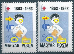 C1116 Hungary Healthcare Hygiene Child Organization Red Cross MNH ERROR - Oddities On Stamps