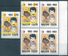 C1121 Hungary Healthcare Children Organization Red Cross MNH ERROR - Oddities On Stamps