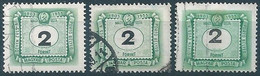 C1123 Hungary Post Postage Due Celebration Used ERROR - Oddities On Stamps