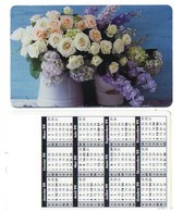 Carte Calendrier Bouquet De Fleurs Fleur Flower - Other