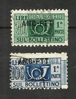 Trieste  Colis Postaux N°16B Cote 15 Euros (16A Offert) - Colis Postaux/concession