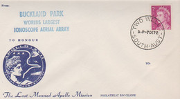 N°1228 N -lettre (cover) Buckland Park --Apollo  Mission- - Océanie