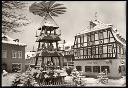 E8622 - TOP Zwönitz Hotel Roß Pyramide - Bild Und Heimat Reichenbach - Zwoenitz