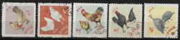 Korea - Nord 1964 - 1967 Hühner, Haustiere Mi.-Nr. 530 - 534, 769 - 771 O/used - Farm