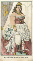 LA BELLE MONTAGNARDE * Carte à Jouer * Jeu De Cartes XIXème ? XVIII ? * Illustré Illustrateur - Playing Cards