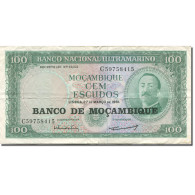 Billet, Mozambique, 100 Escudos, 1961-1967, 1961-03-27, KM:117a, TTB - Mozambique