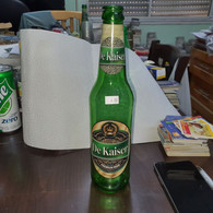 Israel- Beer Bottle-de Kaiser Premium Beer-(3.8%)(500mil)-used - Bier