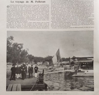 1902 VOYAGE EN CORSE DE Mr PELLETAN - MINISTRE DE LA MARINE - AJACCIO - CALVI - BONIFACIO - PORTO VECCHIO - Ref LVI Zpy - 1900 - 1949