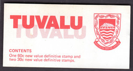 TUVALU - 1984 HANDICRAFTS BOOKLET FINE MNH ** SG SB5 - Tuvalu