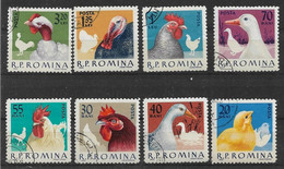Rumänien 1962/63/94 Haustiere/Hausgeflügel Mi.- Nr. 2117 - 2123, 2145 - 2152, 5055 - 5060 O/used - Farm