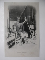 SOUDAN : BOY PANKA - CPA Animée Circulée 1904 - Editeur Robert Schléber, Kayes - Soudan