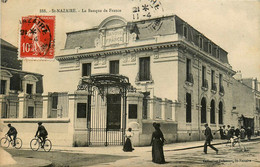 St Nazaire * Rue Et La Banque De France * Bank Banco - Saint Nazaire