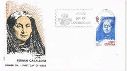 Delcampe - 39431. Carta F.D.C. MADRID  1977. Literatura. FERNAN CABALLERO - FDC