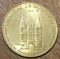 61 CHÂTEAU DE CARROUGES MDP 1998 MÉDAILLE SOUVENIR MONNAIE DE PARIS JETON TOURISTIQUE MEDALS COINS TOKENS - Sin Fecha