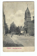 Kalfort   Calfort  Kerk En Baan Naar Puers 1909 - Puurs