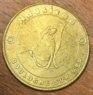 62 BOULOGNE-SUR-MER NAUSICAÀ LA RAIE RAJA MDP 1998 MEDAILLE MONNAIE DE PARIS JETON TOURISTIQUE MEDALS COINS TOKENS - Zonder Datum