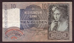 PAYS BAS - 1o Gulden Du 18 08 1941 ( + Autres Dates ) - Pick 56b - 10 Gulden