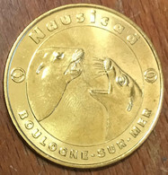 62 BOULOGNE SUR MER LIONS DE MER NAUSICAÀ MDP 2015 MEDAILLE MONNAIE DE PARIS JETON TOURISTIQUE MEDALS COINS TOKENS - 2015